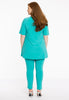 Tunic L zipper DOLCE - turquoise - #3