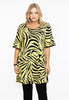 Tunic wide bottom ZEBRA - yellow