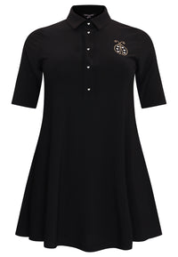 Tunic wide bottom LADYBUG - black - #4