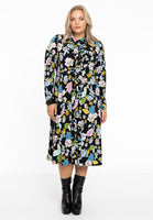 Blouse-dress FLOWERPOWER - black  - #2