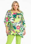 Tunic batwing sleeve AMALFI - bright green