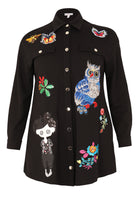 Jacket patches VERO - black  - #4