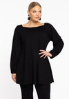 Tunic Demi Square VERO - black