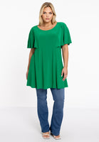 Tunic wide bottom butterfly DOLCE - green - #2