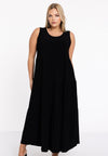 Dress puckering DOLCE - black