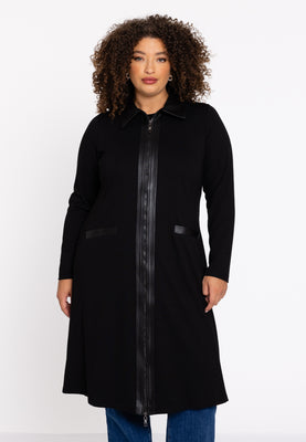 Long cardigan VERO - black  - #1