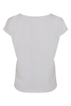 Shirt sleeveless blue painted - white - #3