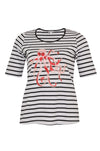 Shirt relax octopus STRIPE - white - #3