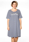 Dress A-line Ciao STRIPE - blue