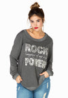 Sweater Rock Power - grey 