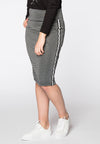 Skirt zigzag - silver