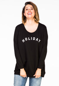 Sweater HOLIDAY - black - #1