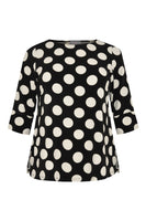 Shirt BIG DOTS - black  - #4