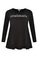 Tunic flare SOULMATE - black  - #4