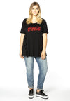 Tunic flare ruffle COCA COLA - black - #2