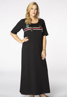 Maxi dress CACTUS - black  - #1