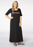 Maxi dress CACTUS - black  - #2