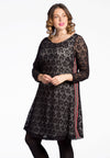 Dress LACE - black 