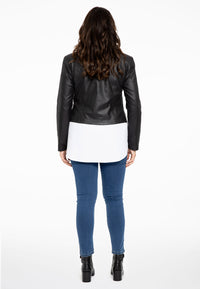 Jacket FAKE SUEDE - black - #3