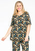 Tunic flare FRUITY - black 