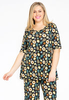 Tunic flare FRUITY - black  - #1