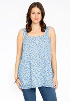 Singlet A-line DAISY - blue - #1