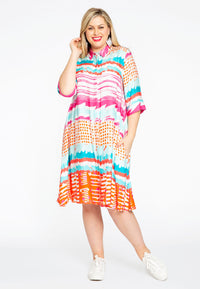 Blouse-dress A-line WAVE - multi - #2