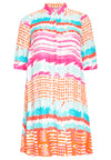 Blouse-dress A-line WAVE - multi - #4