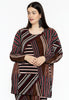 Tunic wide STRIPES - black 