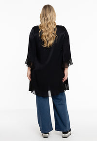 Blouse wide - black - #3