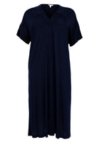 Dress wide COCOON - blue - #4