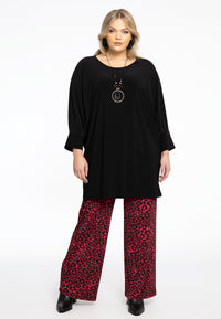 Trousers Wide Leg RED LEO - red - #1