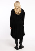 Dress Plisse Hem In Point DOLCE - black  - #3