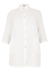 Blouse buttoned BUBBLE - white