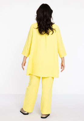 Blouse buttoned BUBBLE - yellow - #3