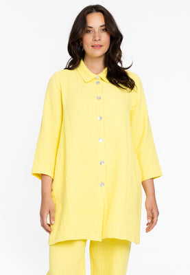 Blouse buttoned BUBBLE - yellow - #1