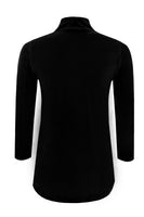 Tunic A-line v-neck DOLCE - black  - #3