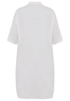 Blouse inserts slits LINEN - white - #3