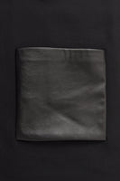 Tunic fake leather pockets - black  - #5