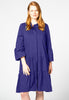 Dress frilled - purple 