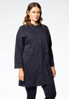 Shirt slits COTTON STRETCH - blue