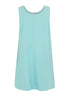 Dress sleeveless LINEN - blue - #4