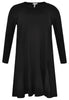 Dress plissé insert - black - #4