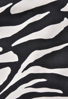 Wide raincoat ZEBRA - black  - #5