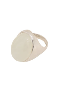 Ring Moonstone - white - #1