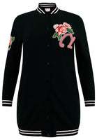 Baseball jacket APPLICATION - black  - #4