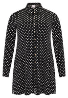 Blouse DOTS - black  - #3