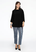 Pencil trousers SNAKE - blue - #1