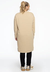 Sweater dress INFINITY - light brown - #3