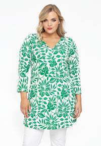 Tunic pleated MYKONOS - green - #1